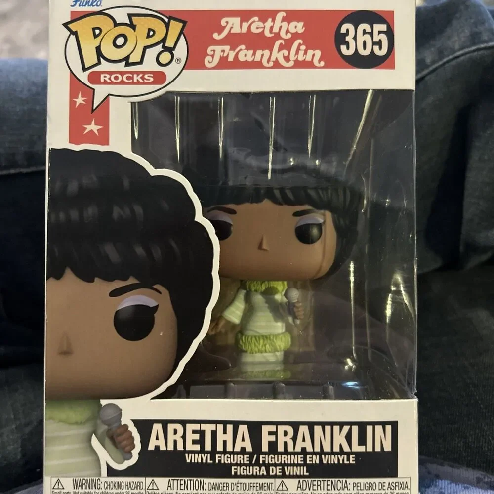 Funko POP! Rocks Vinyl Figure - ARETHA FRANKLIN [Green Dress] #365 - NM/Mint